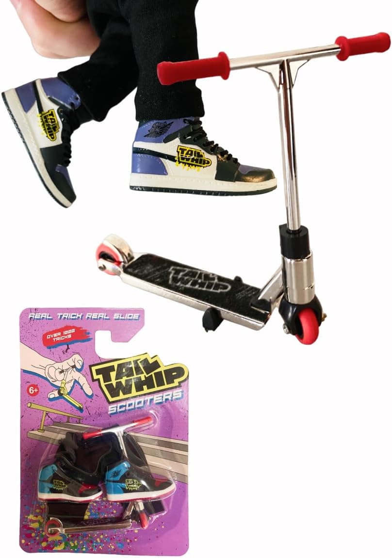 Tailwhip Finger Scooter Set, Plastic Scooter, Finger
