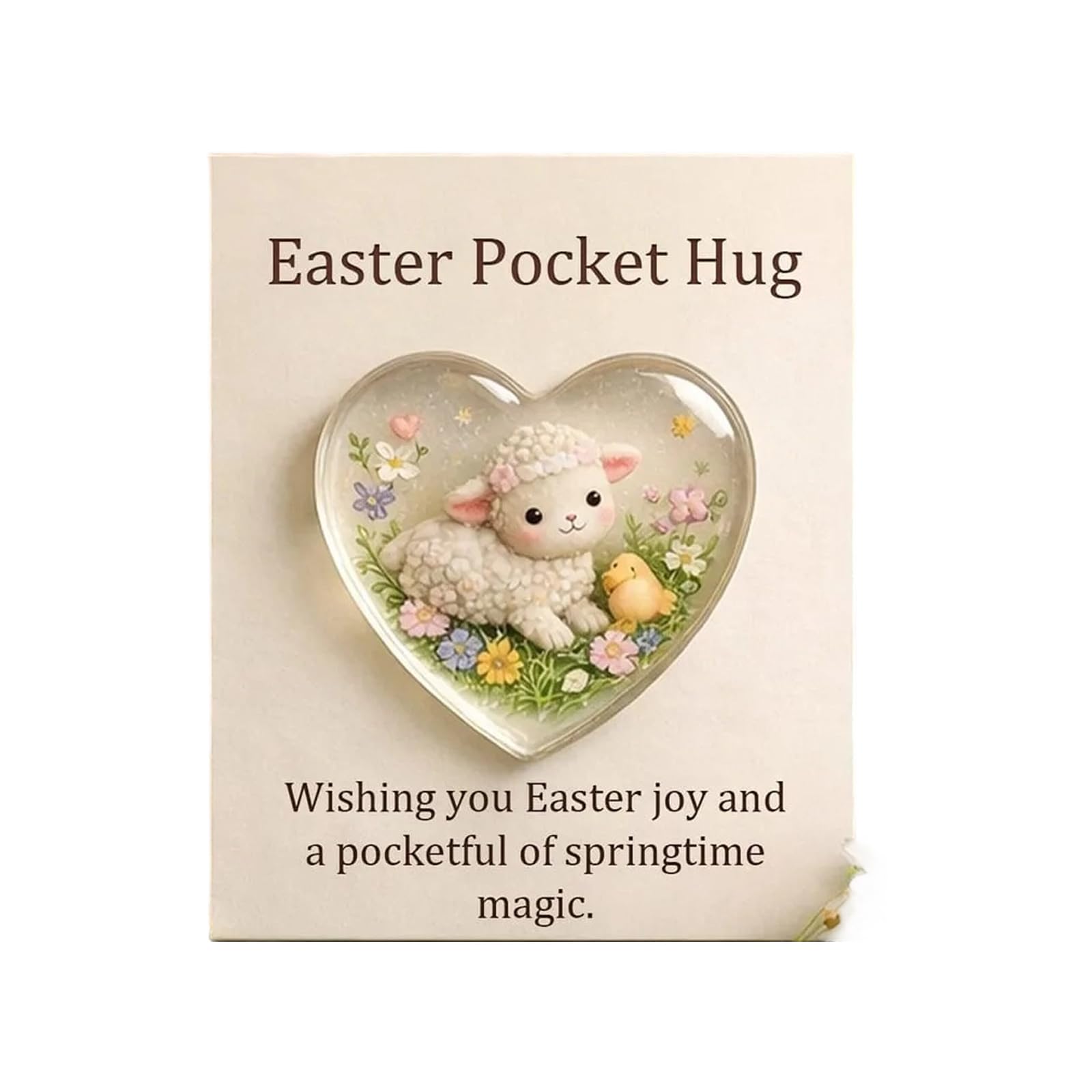 Xjdzineq Sized Hug Card to Convey Warmth and Crafted From Resin Ideal for Daily Life Special Event Celebrations Keychain Card