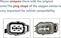Vista 3 de Maxfavor Sensor de oxígeno de repuesto directo para Honda 2005 2004 2003 2002 2001 Civic 1.7L O2 Sensor 234-4092 234-4123 aguas arriba 02 Sensor