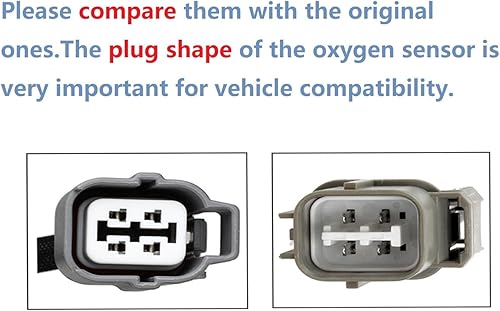 Miniatura 3 de Maxfavor Sensor de oxígeno de repuesto directo para Honda 2005 2004 2003 2002 2001 Civic 1.7L O2 Sensor 234-4092 234-4123 aguas arriba 02 Sensor