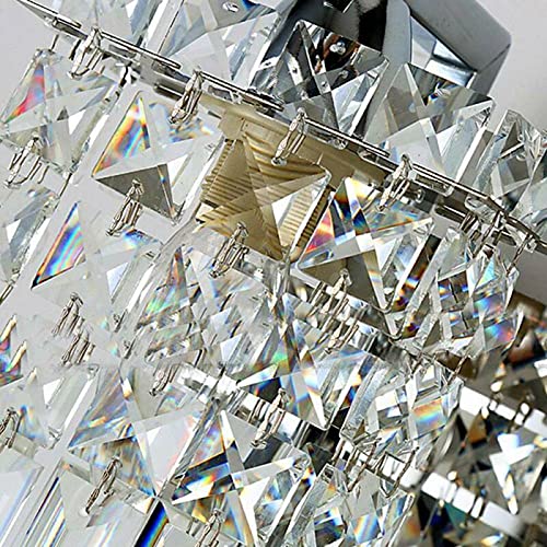 Crystal Wall Lamp - Yellow LED Night Light -4