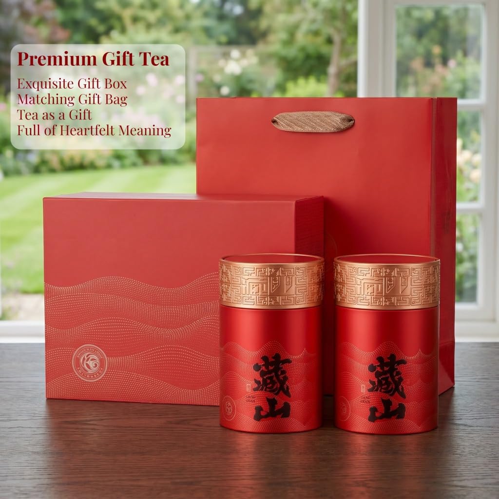 Set Regalo Premium 150g * 2/10,58oz | Tè Oolong Tieguanyin, Tè in Foglie Sciolte | Un Regalo Meraviglioso Per Gli Amanti Del Tè