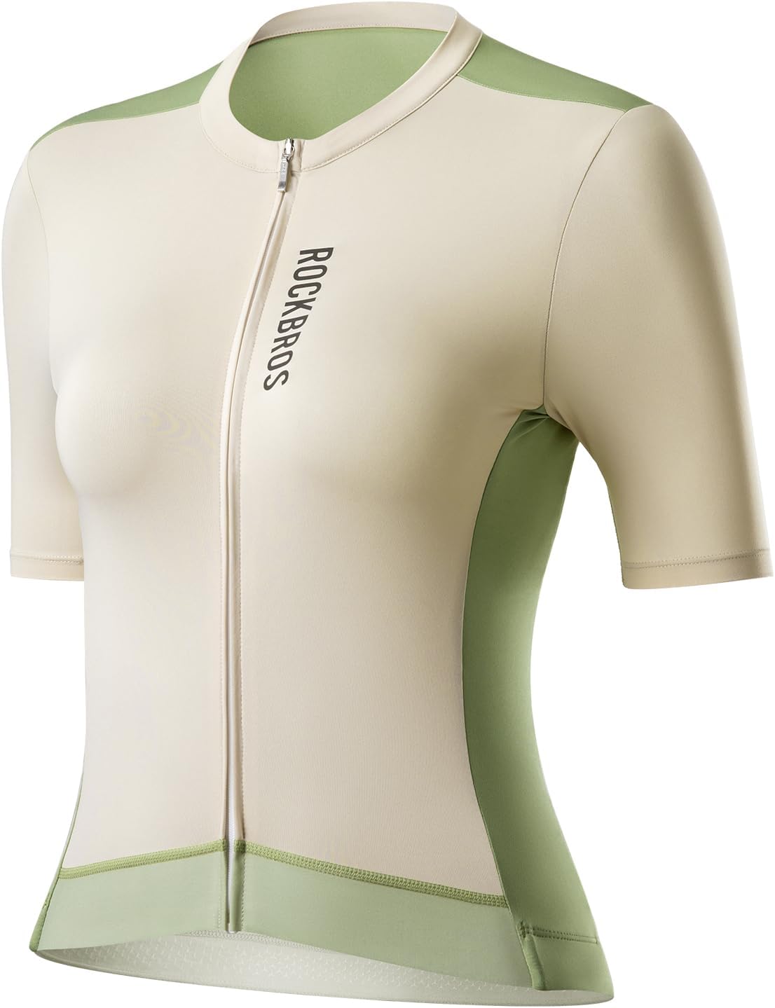 ROCKBROS Cycling Jersey Women, Short Sleeves Bike Shirts with Pockets, Quick Dry Bicycle Clothing for Road Mountain E-Bike