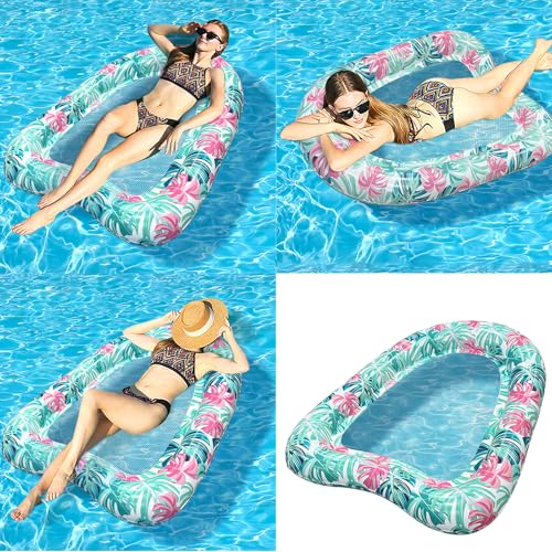 Fauteuil de piscine flottant et hamac d'eau pliable pour soulager les cervicales