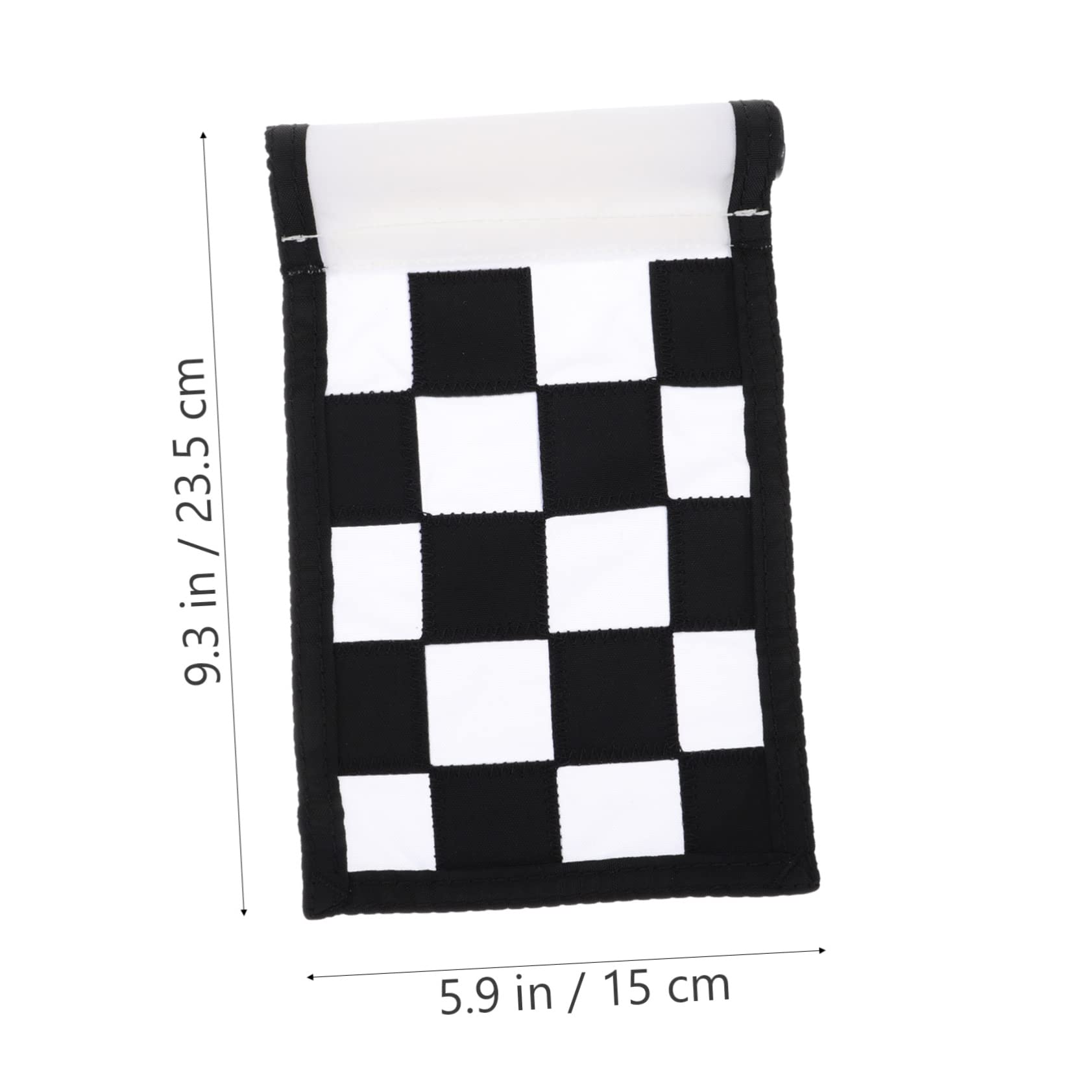 Balacoo Checkered Flag Golf Flagpole Lightweight and Sturdy for Accurate Practicing