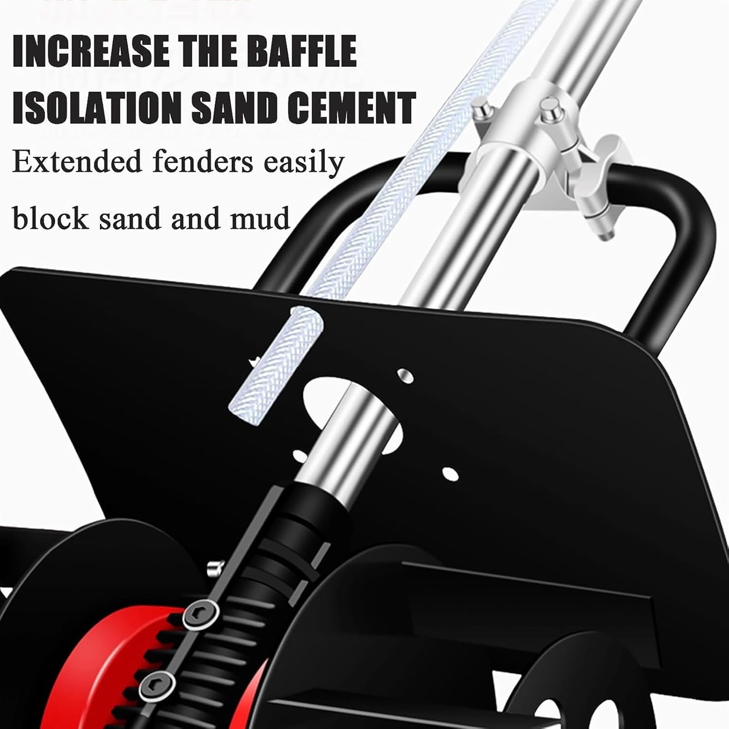 9800W Electric Concrete Mixer, Handheld Mud Mixer, Digital Display 9-speed Speed Regulation Cement Mixer, for Motar,Paint, Grout, Plaster, Thinset,Fodder Stirring Tool