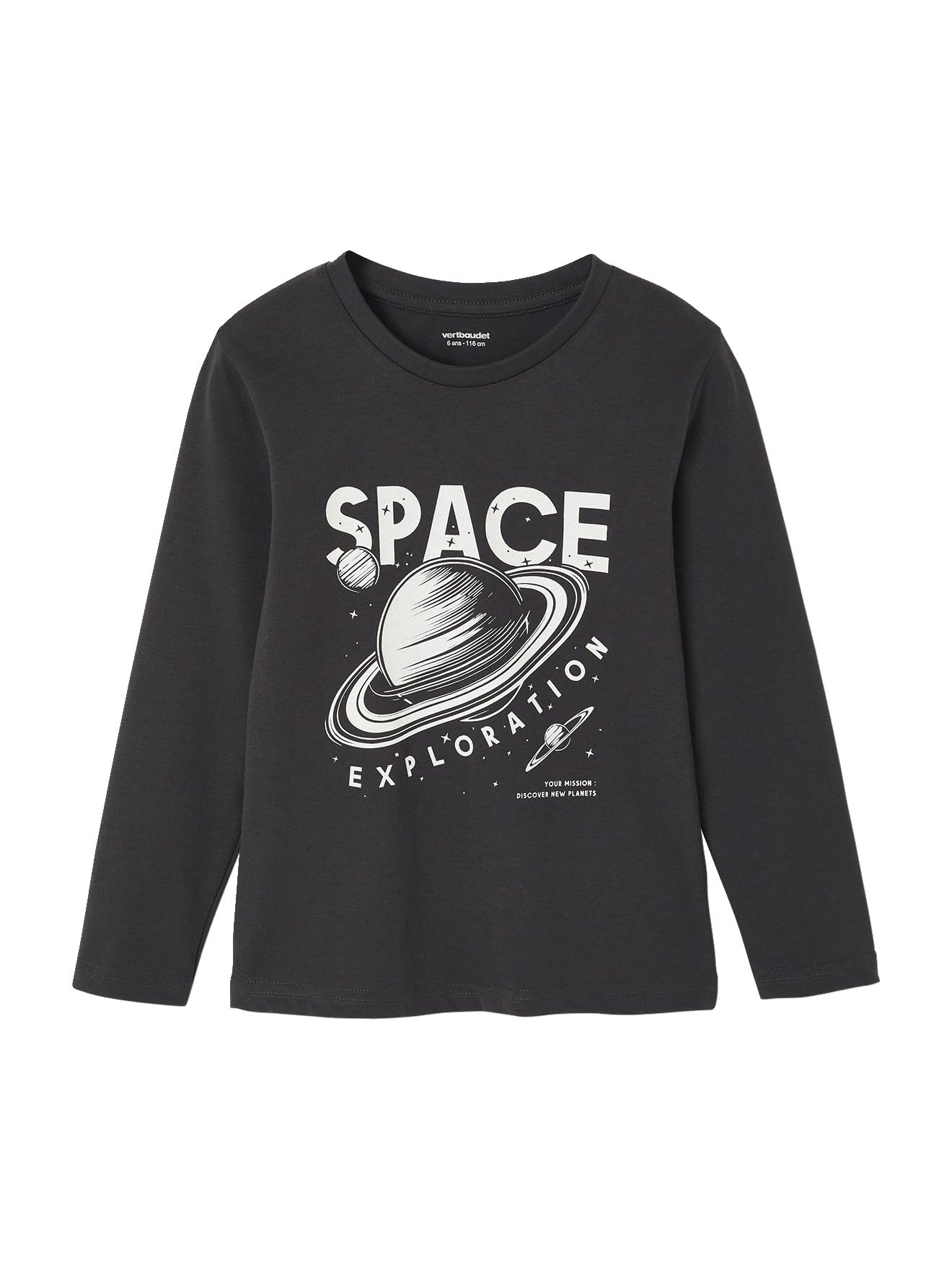 VERTBAUDET 3 Stück Jungen Langarm-T-Shirts