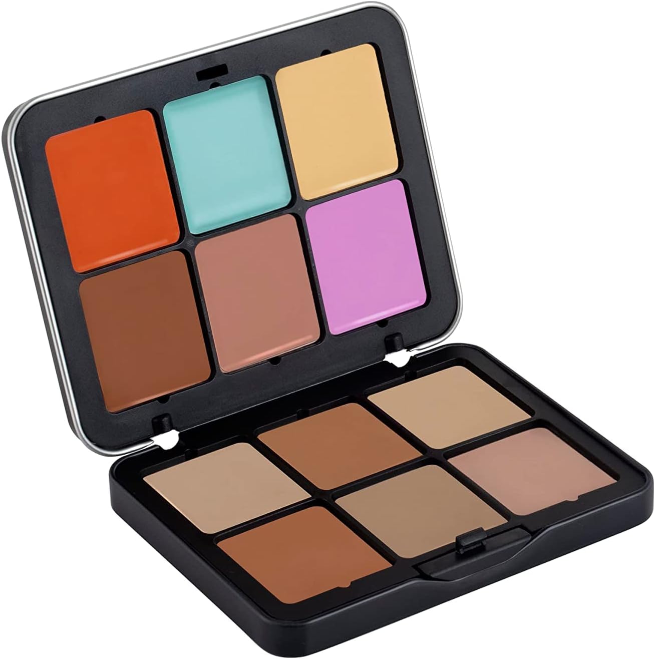 MARS Cover Rangers Creamy Matte Concealer And Corrector Palette | Easy To Blend & Lightweight Concealer For Face Makeup (24 Gm) (01-Multicolor)