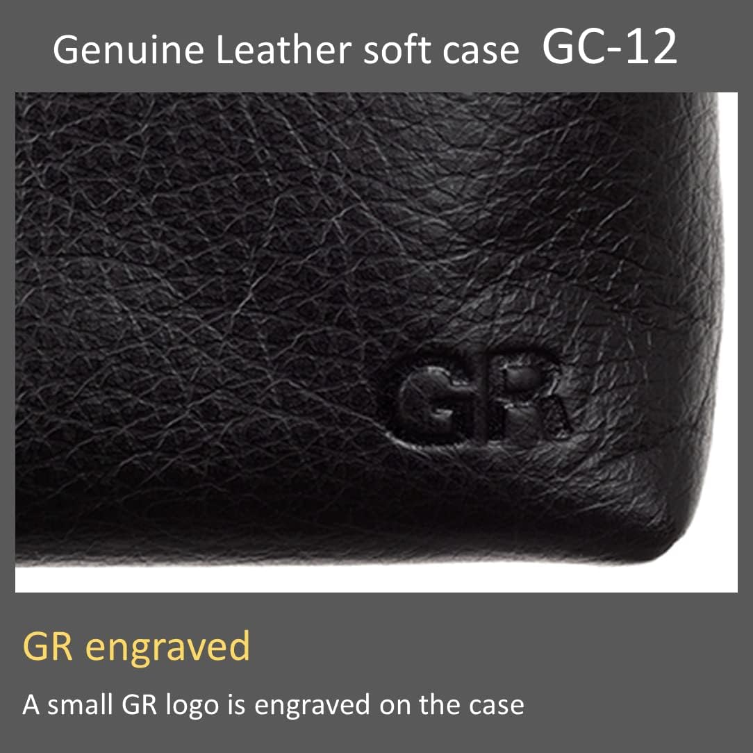 RICOH Leather Soft case GC-12 [Compatible Models: GR III, GR IIIx] [Luxury Genuine Leather case]