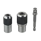 Noteflora Adjustable Tap Socket Set With Large And Small Wrenches And 3/8 Inch Adapter, CR-MO Steel Tap Extractor For Threading And Removal 3Pcs