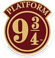Vista 1 de Paper House Productions Harry Potter Hogwarts Platform 9 3/4 Troquelado 3.6" Vinilo Adhesivo