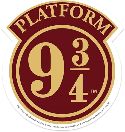 Miniatura 4 de Paper House Productions Harry Potter Hogwarts Platform 9 34 troquelado 3.6 pulgadas, 3 unidades