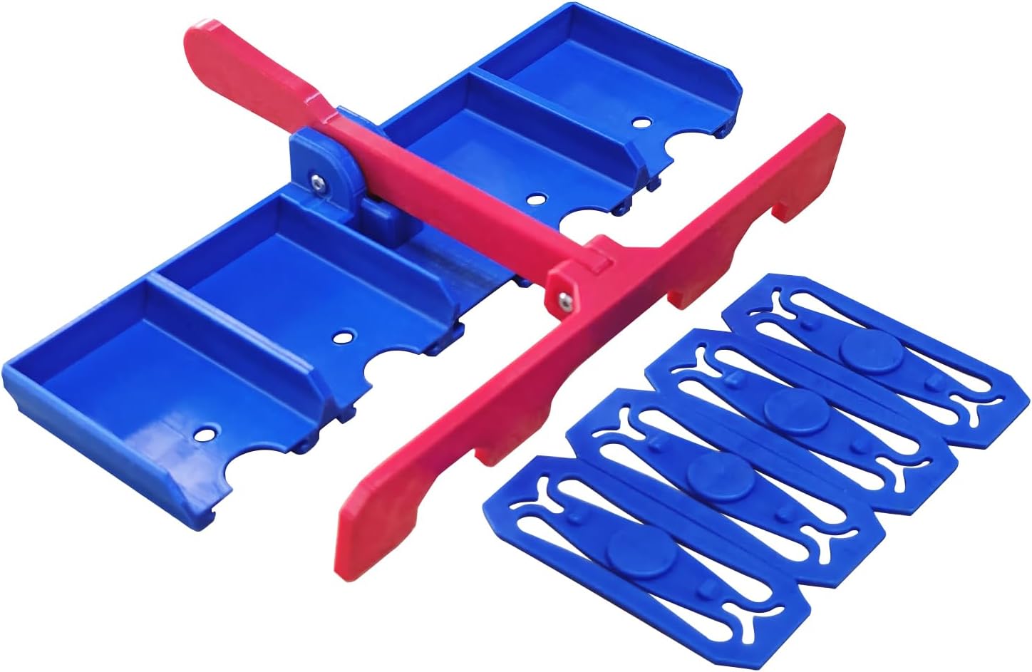 Clamp and 4 Lane Starter Gate Compatible with Hot Wheels(4 Lane Starter Gate + Clamp Combo)