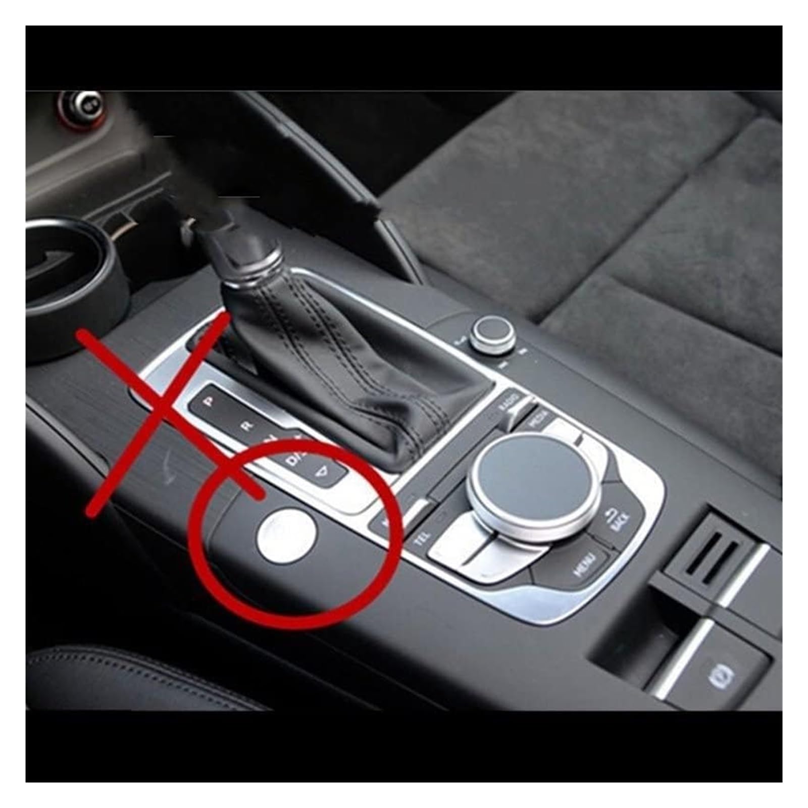 Panneau de Changement de Vitesse de Console de Voiture, Bandes de