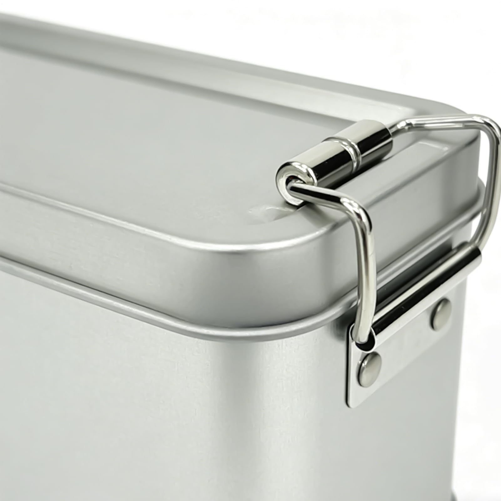 Generisch Kleine Metallbox Portable Aufbewahrungsdose Leer Organizer | Kleine Rechteckige Metalldose Mit Deckel Für Süßigkeiten Kekse Schmuck Stifte Radiergummis Tabletten Zuhause Büro Und Reise