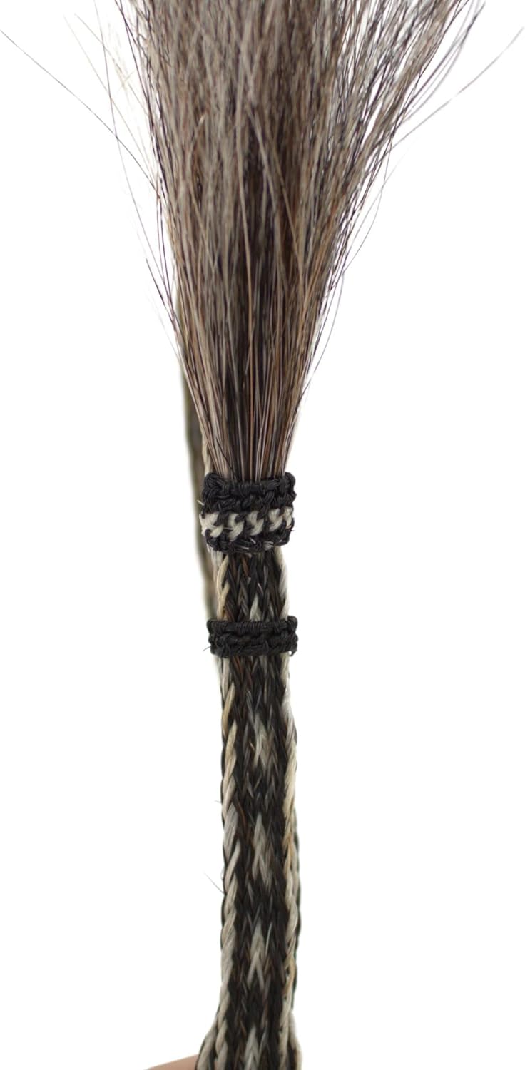 Western Horsehair Hat Band for Cowboy Hats Pepper - Image 3