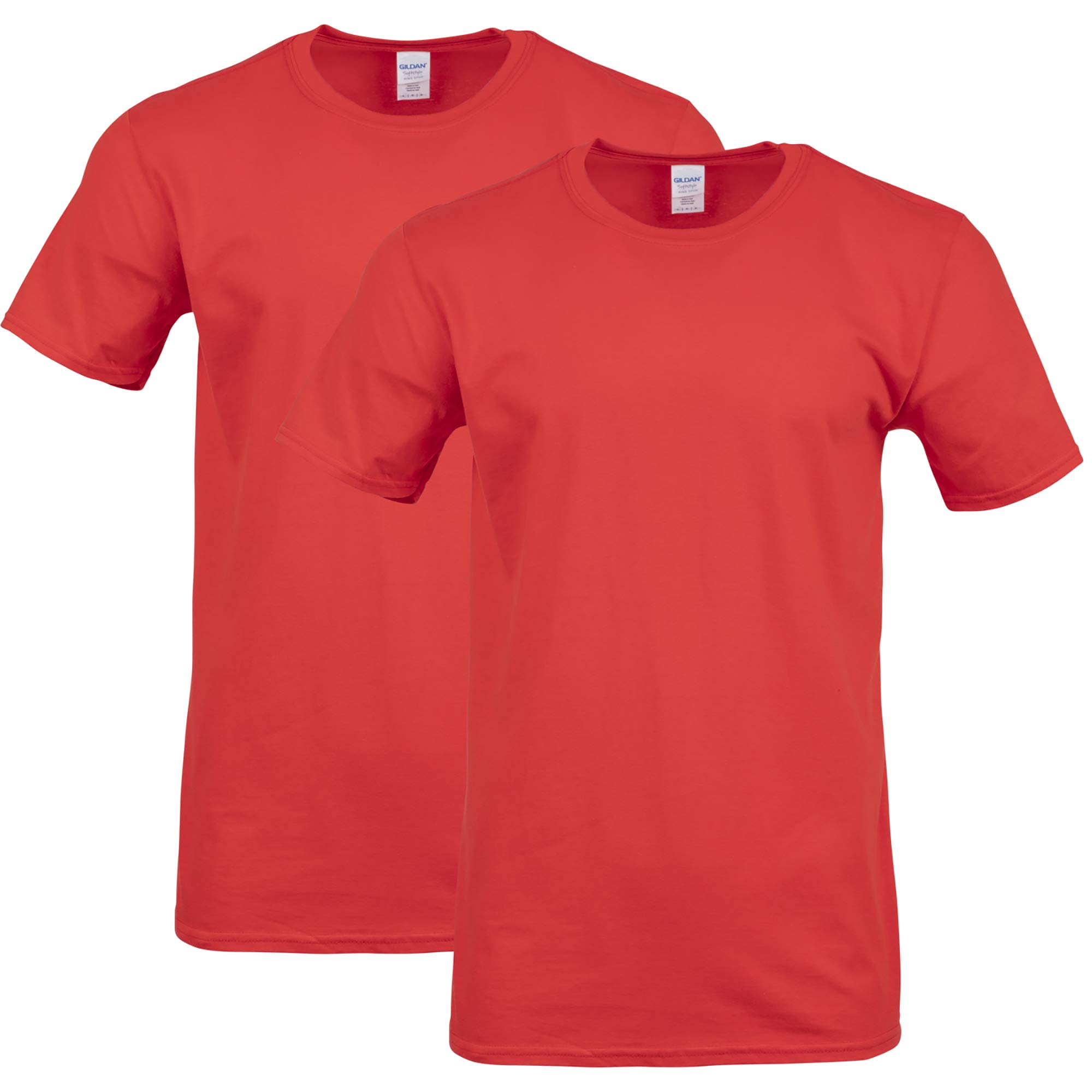 GildanMen's Softstyle Cotton T-Shirt, Style G64000, 2-Pack