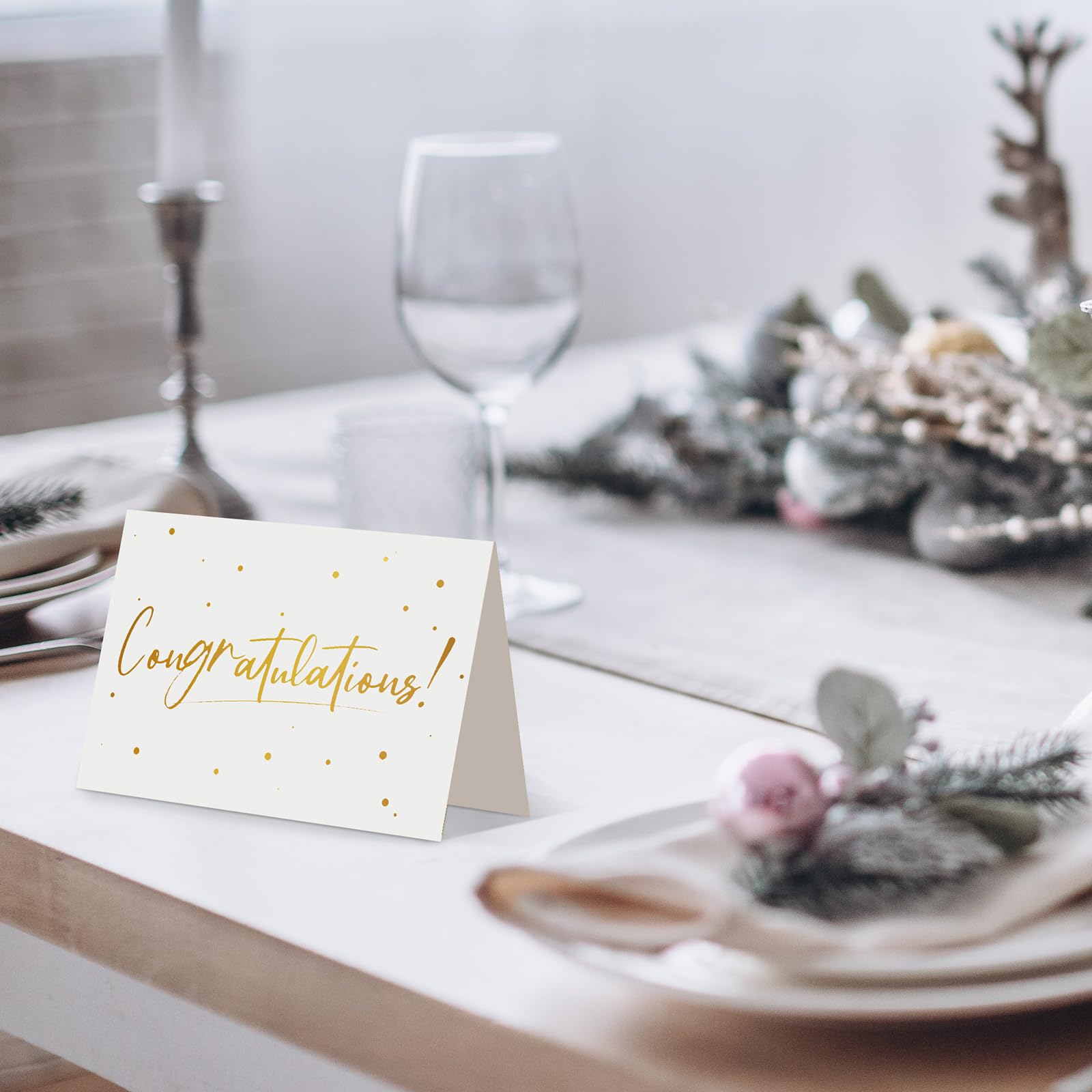 Paquete de 100 tarjetas de felicitación con sobres, tarjetas de felicitación, tarjetas de graduación, tarjetas de compromiso, tarjetas de felicitación de bebé, para negocios, baby shower, boda