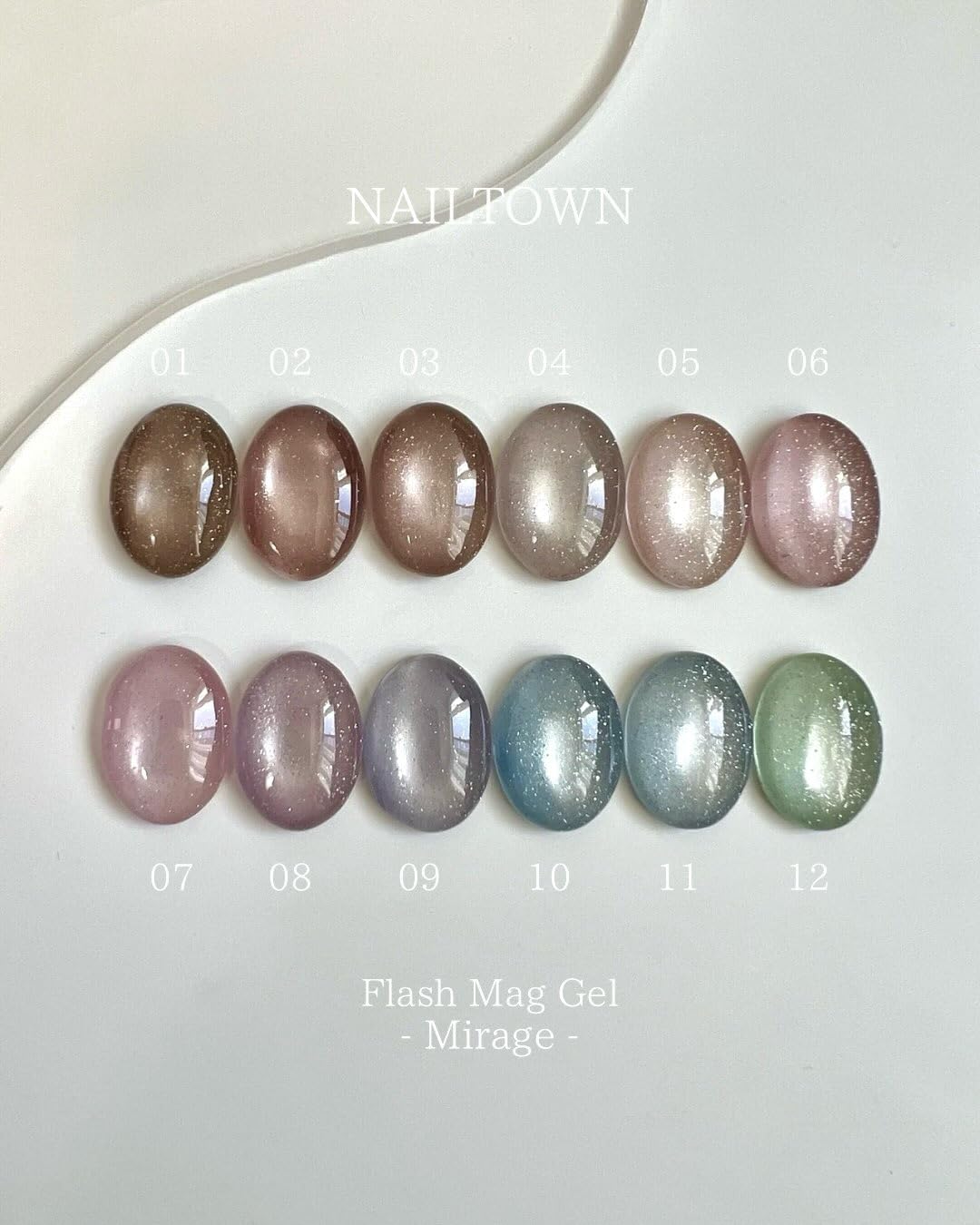 irogel イロジェル ネイルタウン ポリッシュタイプ フラッシュマグシリーズ 約5ml (04 Mirage) - 4