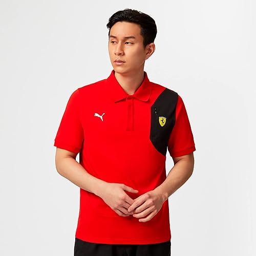 Miniatura 9 de Scuderia Ferrari - Polo clásico para hombre