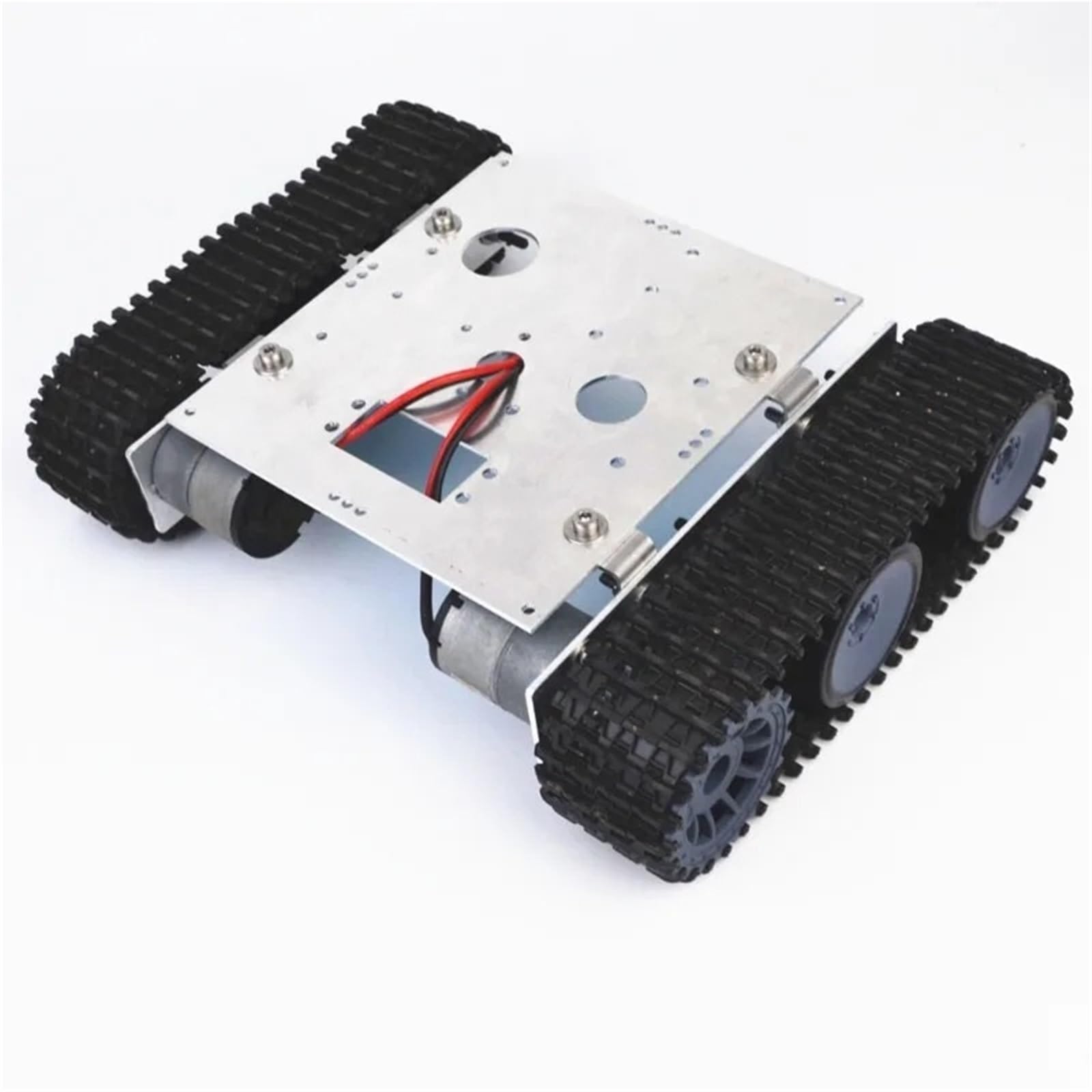 RC Componentes Para DC9-12V Marco De Aleación Aluminio Apto Para Juguetes RC Chasis Tanque Robot Oruga Kit Montaje Arduino Accesorios