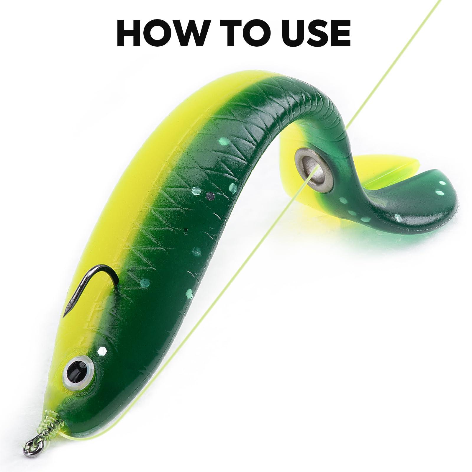 CHSEEO 1pièce Leurres De Pêche, 10cm/15.5g Multi Articulé Bionic Leurre