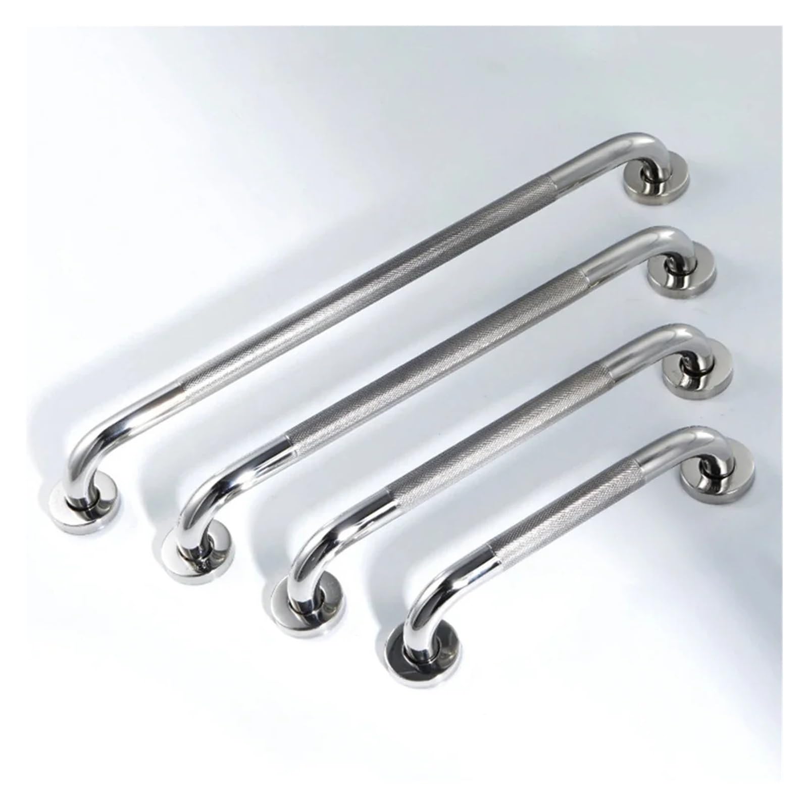 Barra de apoyo acero inoxidable antideslizante for ducha, mango seguridad for baño, bañera, inodoro, pasamanos for evitar caídas, accesorio Para ducharse(Sliver-32mm-40cm)