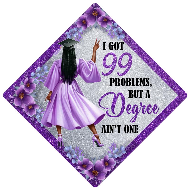 Image of Tassel Toppers 99 Problems - Jay Z Grad Cap Topper, Graduation Cap Decor, Graduation Cap Decorations