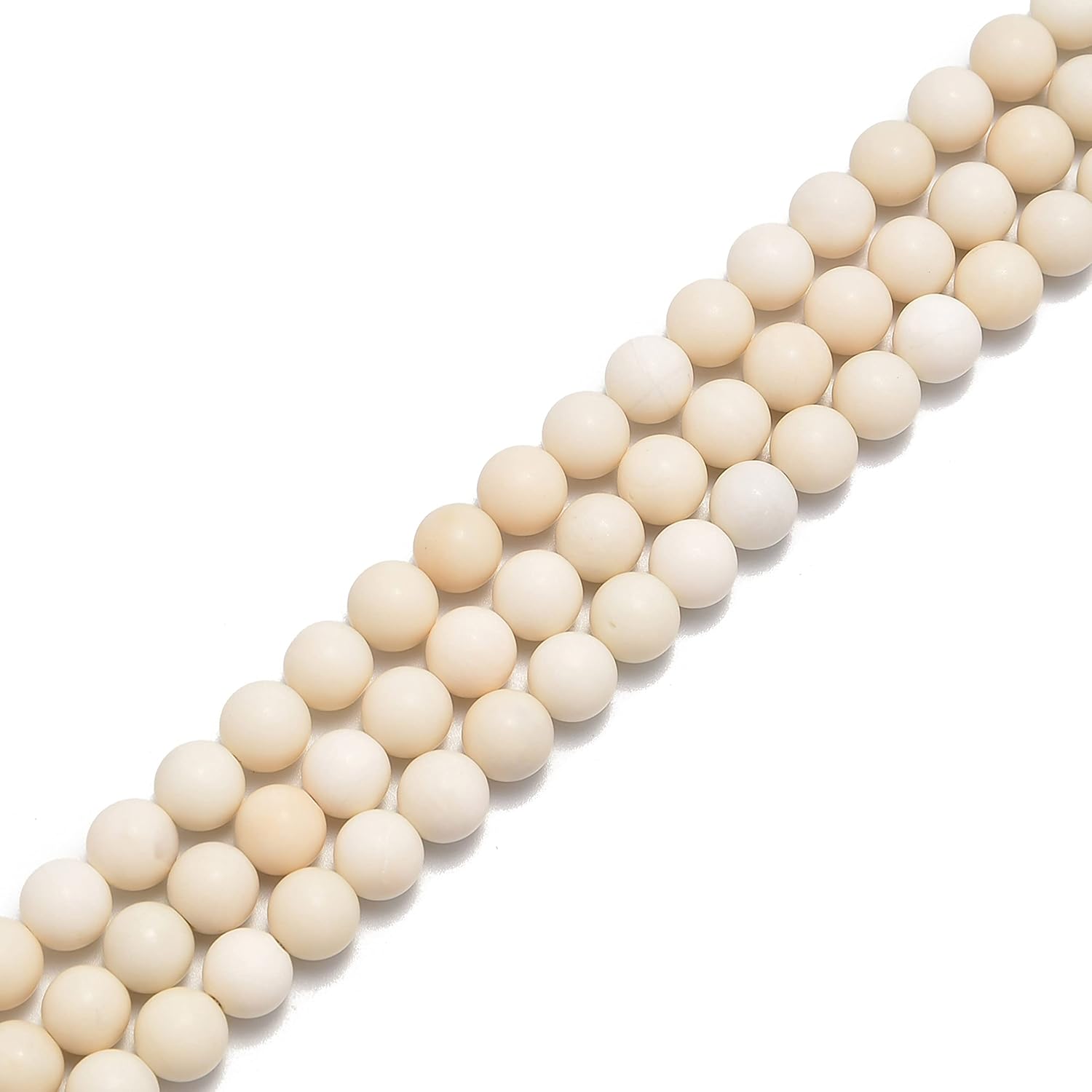 Ivory Jasper Matte Round 6mm8mm10mm 12mm 15.5 per Strand (10mm)