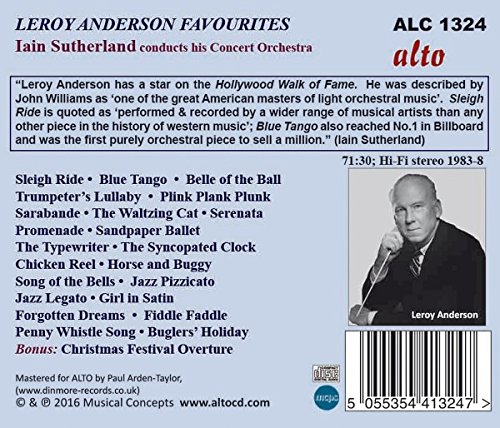Blue Tango-The very best of Leroy Anderson