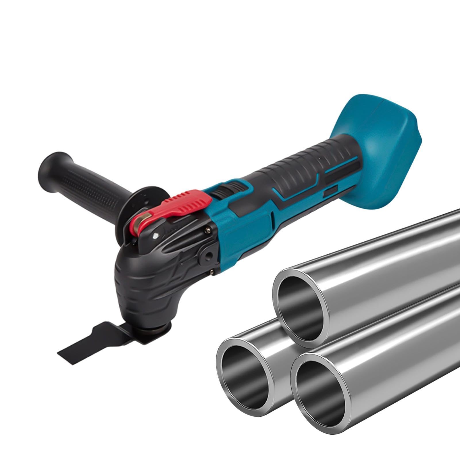 Smerigliatrice Angolare A Batteria Utensile da Taglio Oscillante | Smerigliatrice Angolare Per Legno per Uso Domestico, Officina, Garage, Esterno, Metalli, Legno e Industria