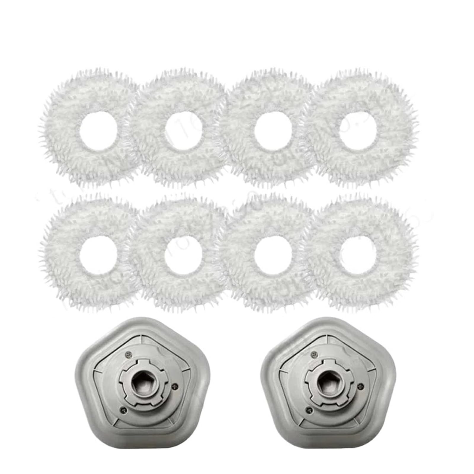 Pezzi di ricambio for mop Pad Robot aspirapolvere Panni for mop Accessori di ricambio for stent for mop, compatibile for Dreame, Bot W10 / W10 Pro | 10pcs