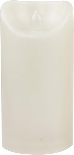 Miniatura 8 de iZAN 1 vela LED sin llama a pilas con temporizador para exteriores, impermeable, parpadeante, luz decorativa para Halloween, Acción de Gracias,