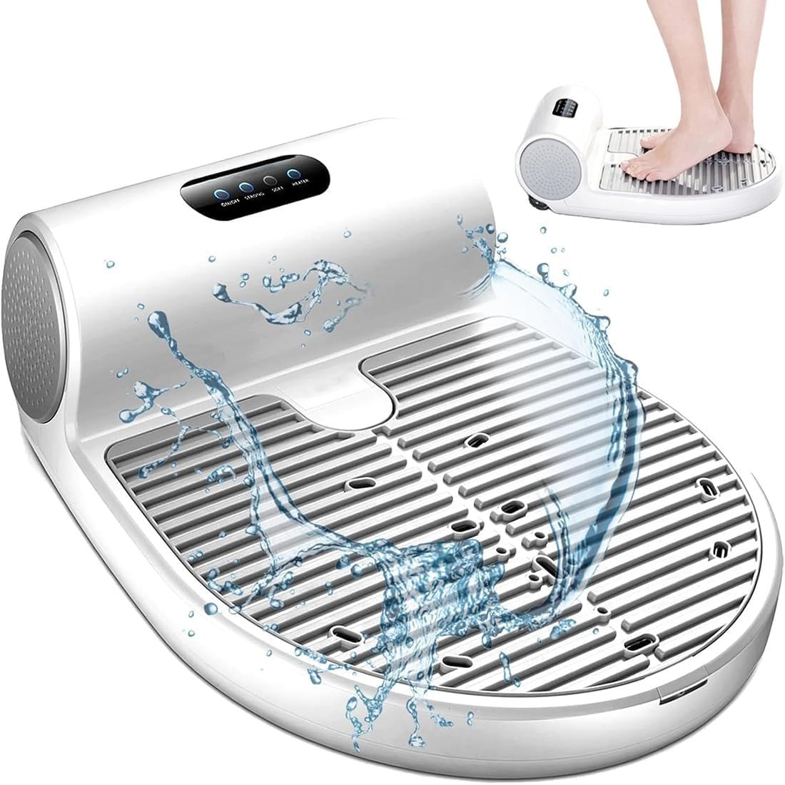 WLYPE Full Body Dryer for Shower, 1350W Body Heater Blow Dryer, 2 Wind Speeds, Foot Touch Screen, Body Care Dryer, Waterproof Body Heater Blow Dryer, for Home and Bathroom