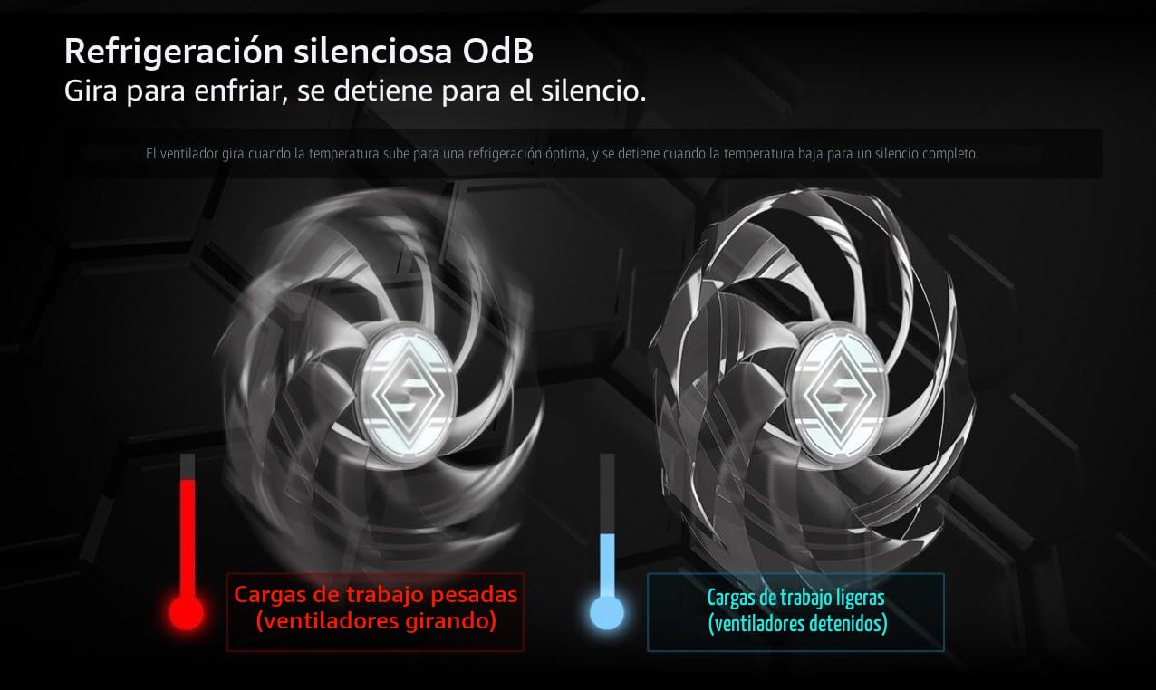 ASRock AMD Radeon RX 9070 XT Steel Legend Dark - Tarjeta gráfica DDR6 de 16 GB