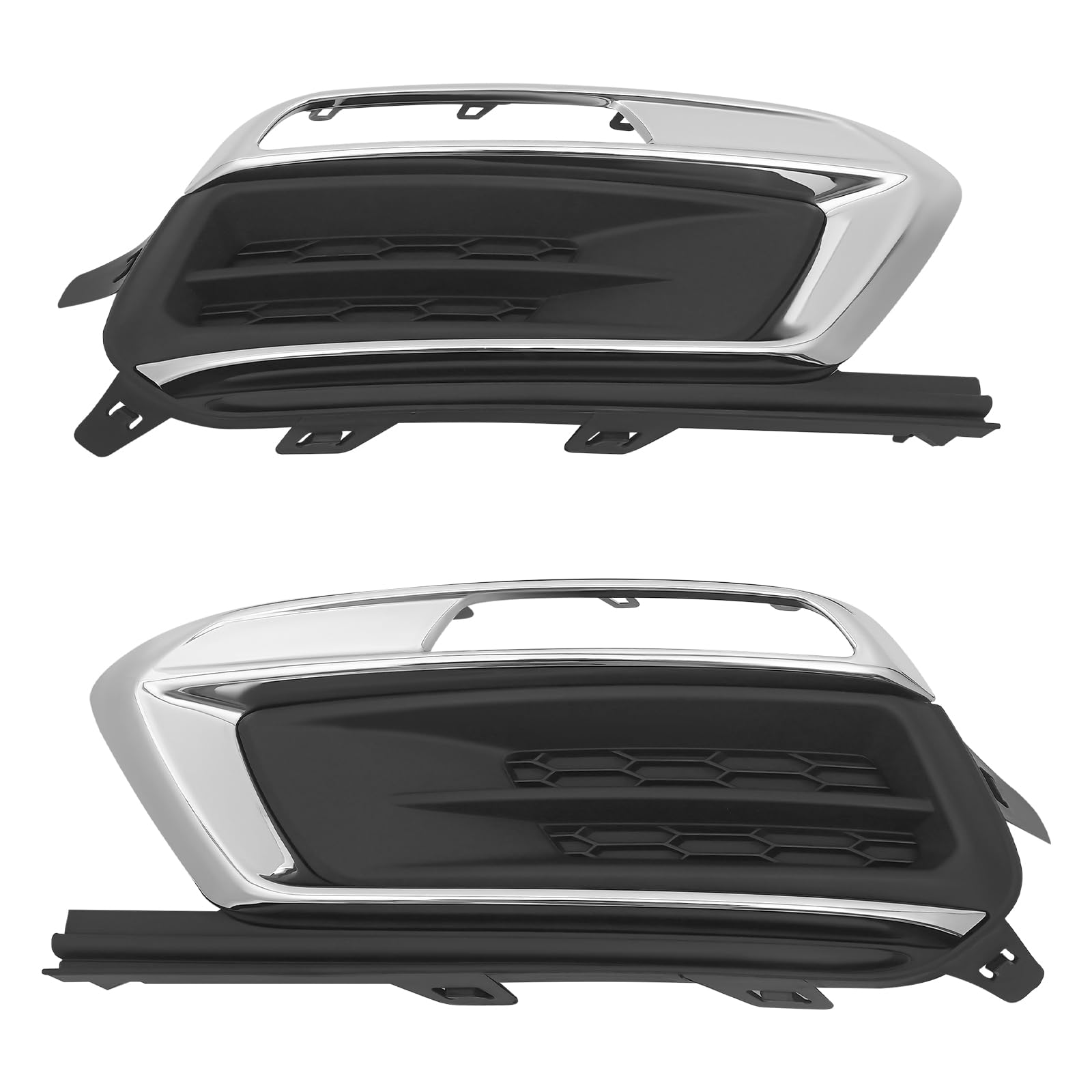 1 Pair Front Fog Light Covers Fits for 2015 Chevrolet Cruze and 2016 Chevrolet Cruze Limited, OEM 94516100, 94516102(Right+Left)