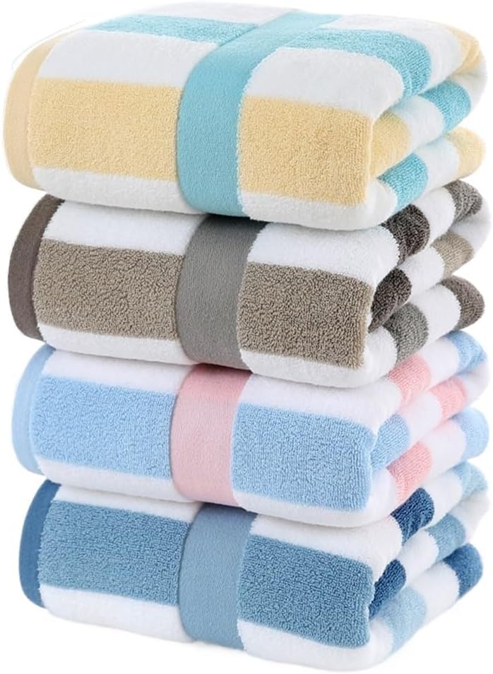Shower Towel Men Ladies Cotton Bath Set Adult Soft