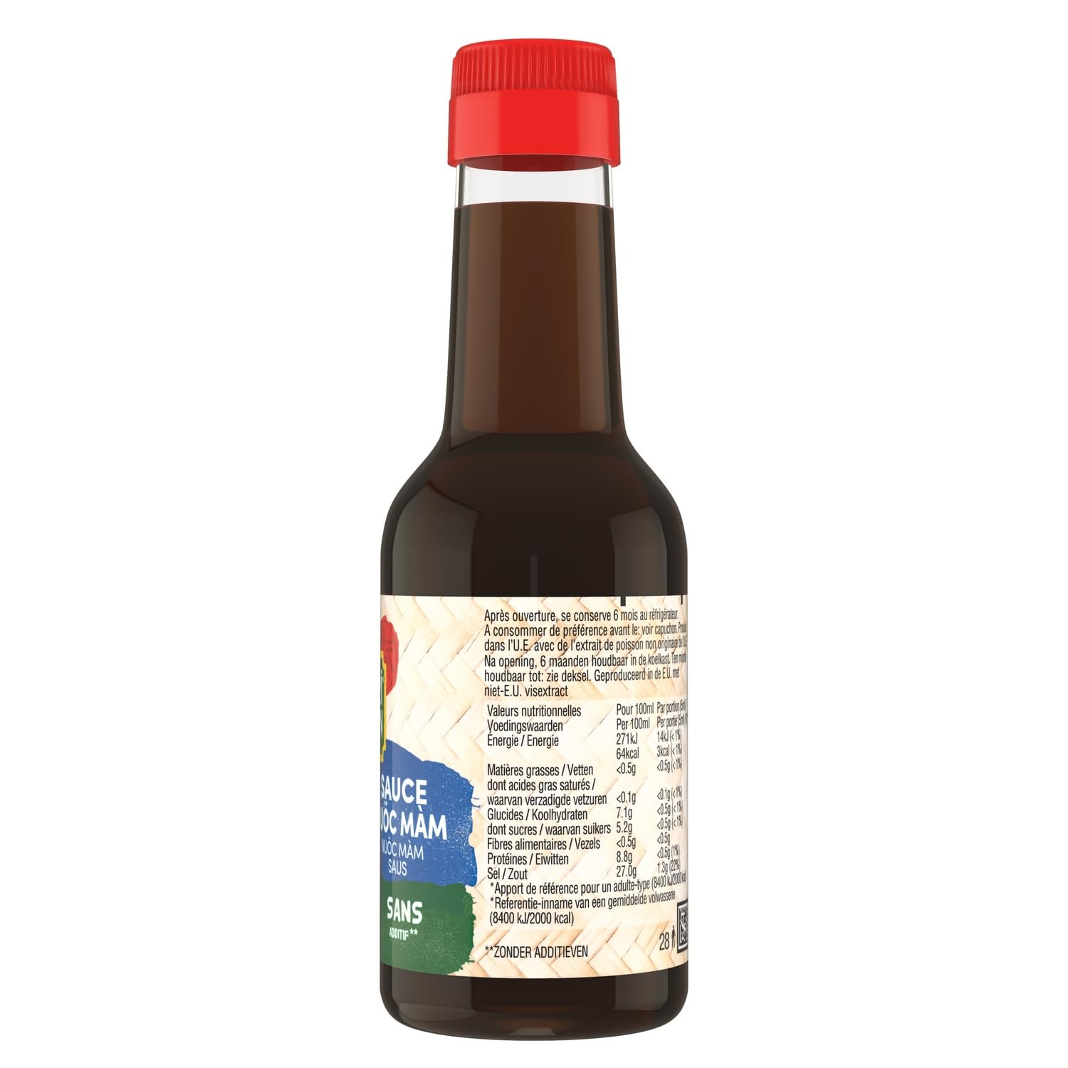SUZI WAN - Sauce Nuöc Màm - Sans Additif · Sans Exhausteur de Goût · Sans Colorant ni Conservateur Artificiels · Recette Traditionnelle Asiatique - La Bouteille de 143ml - Le Lot De 4