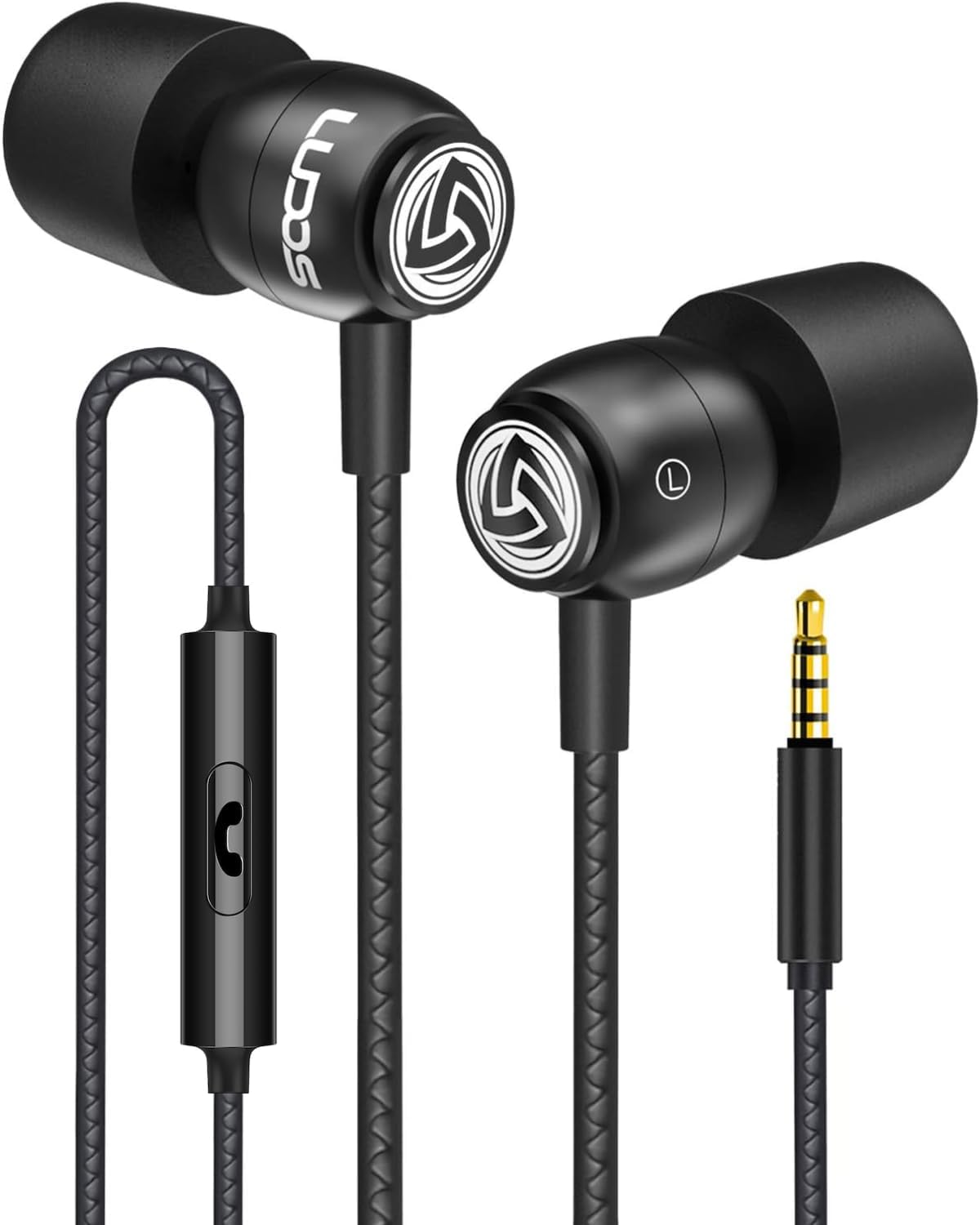 Ludos Clamor Wired Earbuds in-Ear Headphones