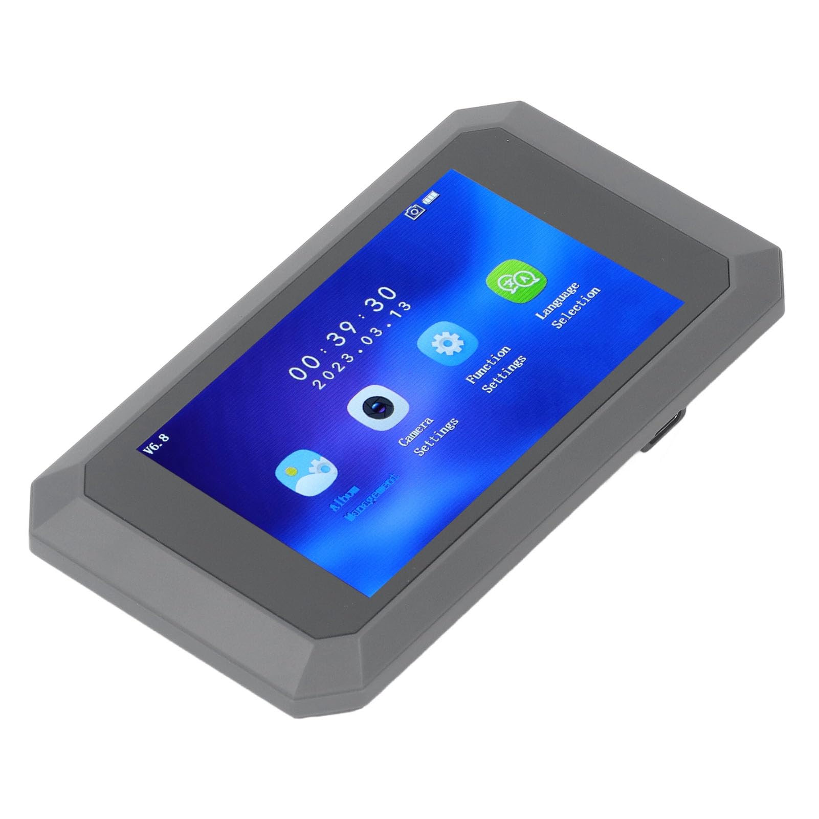 BuyWeek Türspion Kamera, 1080P Video Türspion 3,97 Zoll Farbdisplay Türkamera Nachtsicht 135° Breiter Betrachtungswinkel 1400mAh Akku
