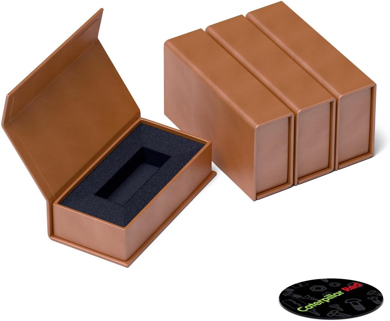 4 x Magnetic USB Presentation Gift Boxes, Copper Colour, Flash Drives, Removable Drives, Wedding USB Box, Wedding Presentation Gift Box, 4, Photography, Present/Gift