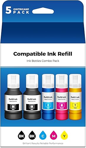 Compatible for EPT502 Ink Refill Bottles ET-3950 ET-15000 ET-4950 ET-2980 ET-4850 Printer Ink Eco Tank ET-2850 ET-3950 ET-2760 ET-3760 ET 3950 ET 2850 ET 4950 ET 15000 ET3950 ET15000 ET2980 ET-3843