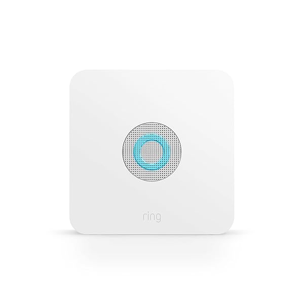 Ring Alarm Base Station (2nd Gen) — 104 dB Siren, Built-in Backup Battery, Connects to Ring Alarm Sensors and Keypad, sold separately