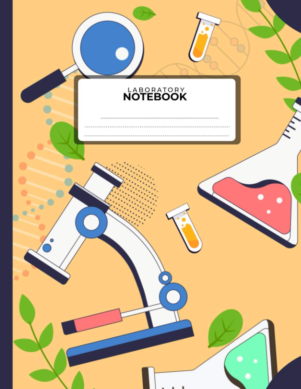 Laboratory Notebook: College University Science STEM Student Lab Sessional Practical Class Note Taker Journal With Square Grid Lined Paper, Table of ... Technical Writing Sketch Drawing Note Taking
