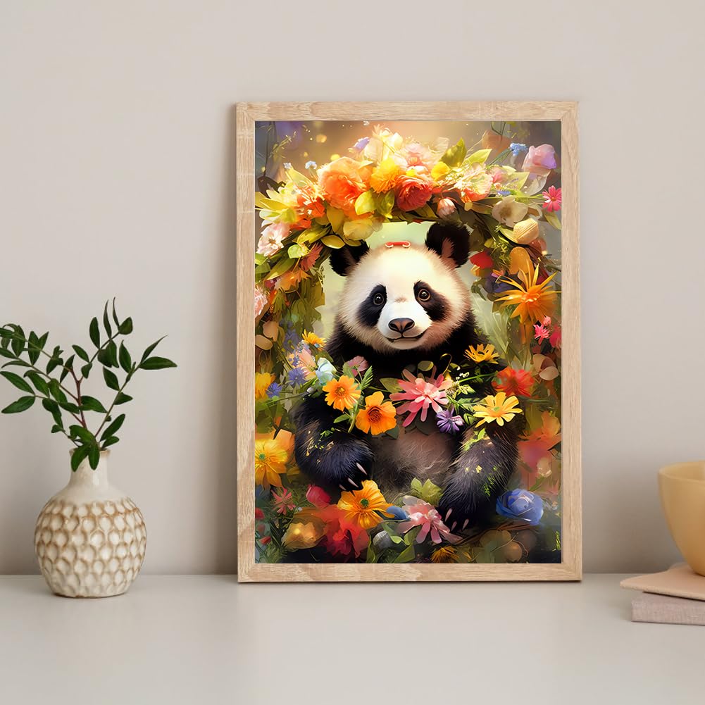 yセレクト☆ダイヤモンドペインティング Amazon.co.jp: EOBROMD パンダダイヤモンドアートペインティングキット