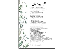 Salmo 91 En Español Pared Poster Cuadros