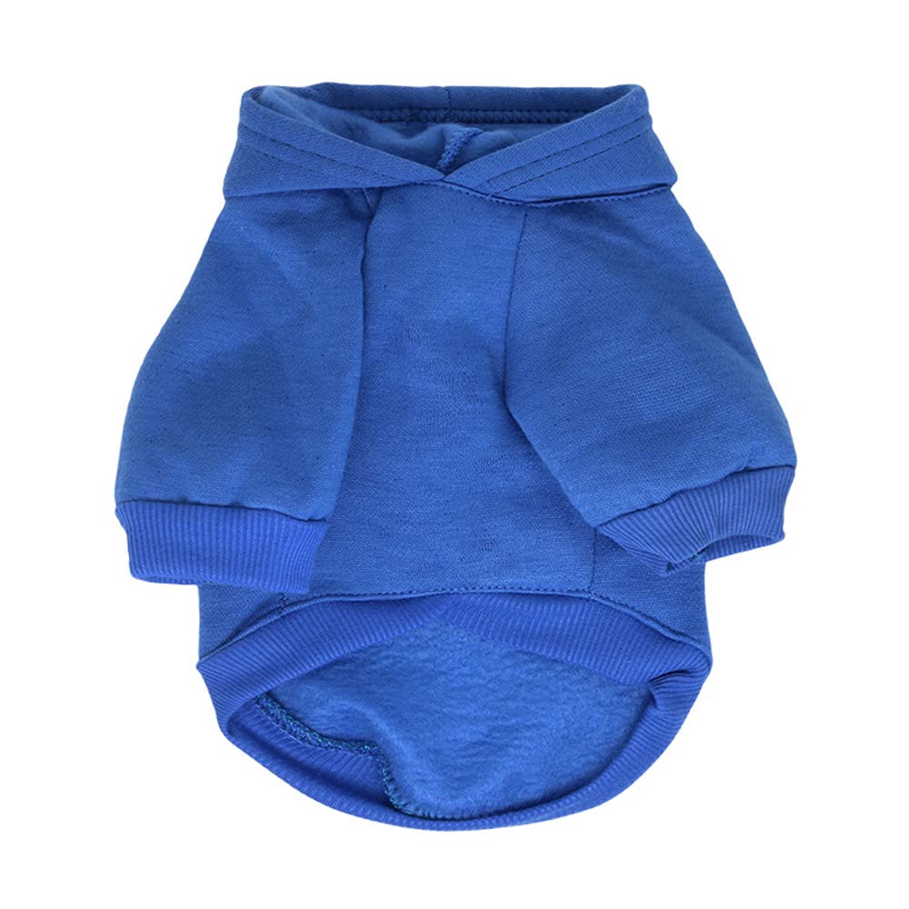 Produktbild von BINGPET Hunde Hoodie Sweatshirt – Weicher Fleece-Pullover Mit Kapuze, Für Kleine Und Große Hunde