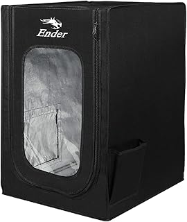 Creality Ender 3D Printer Enclosure Fireproof and Dustproof Tent Constant Temperature Protective Cover Room for Creality Ender 3V2/Ender 3V2 Neo/Ender 3S1/Ender 3Pro/Ender 3/Ender 3Neo 3D Printer