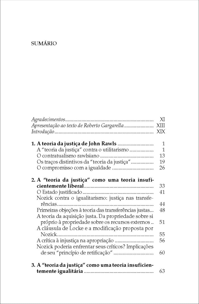 As Teorias Da Justiça Depois De Rawls. Um Breve Manual De Filosofia Politica (Em Portuguese do Brasil)