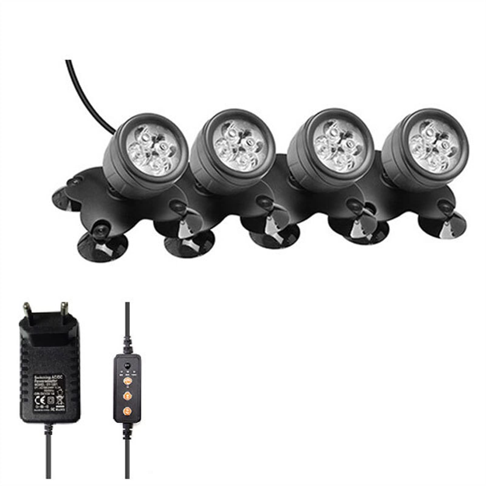 Luz para Piscina Fotos de cambio de color, 1 LED de 2 V Luces de la fuente submarina luces de estanque impermeables focos sumergibles for el agua multicolor Dimmable for jardín de jardín césped Luces